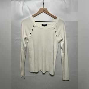 Ribbed long sleeve shirt